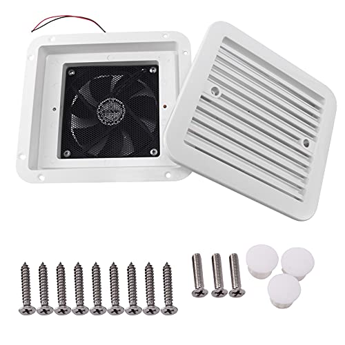 ANBP 12V Universal RV Autocaravana RefrigeracióN Remolque Extractor Ventilador Caravana VentilacióN Efectiva de Montaje en