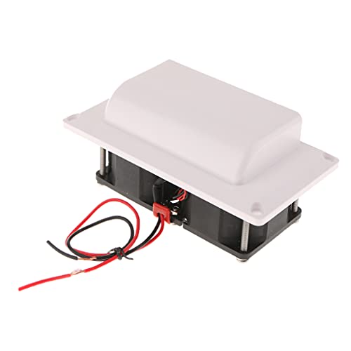 Baceyong Ventilador de escape negro para RV, autocaravana, remolque, barco, caravana, yate