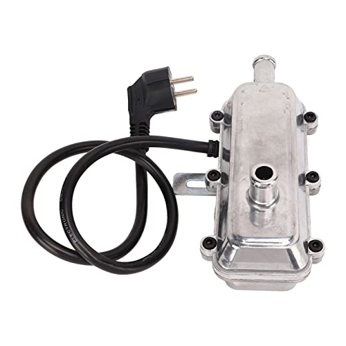 Calentador de Estacionamiento de Aire, Protección Segura contra Quemaduras en Seco, Carcasa de Aleación de Aluminio Universal para Calentador de Motor de Autocaravana (1800W)