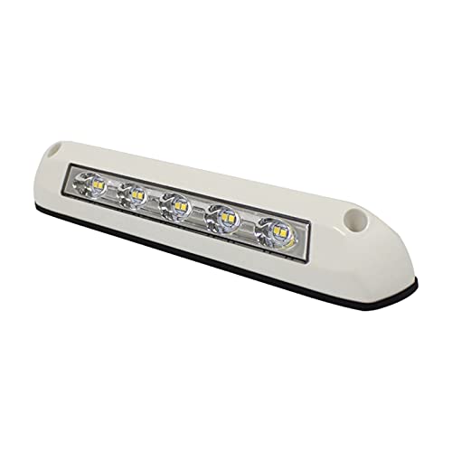 DFMY 12 V LED toldo luz de porche impermeable para autocaravana caravana interior lámparas de pared barra de luz RV camper remolque lámpara exterior (color: blanco)