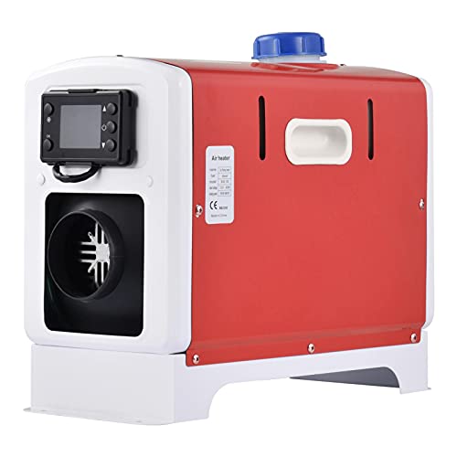 Fowybe Calentador de Aire Diesel de 5KW 12V/24V - Calentador diésel con Control Remoto y Pantalla LCD,Calentador de estacionamiento para autocaravanas, Camiones, Barcos, remolques de automóviles