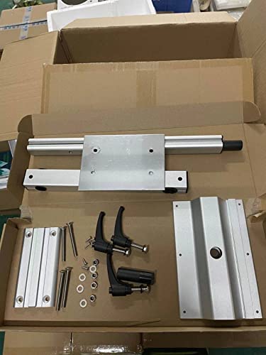 Hencik Marine Boat Yate, autocaravana, caravana, aluminio, ajustable, soporte giratorio universal para patas de mesa (color tipo A, 4 agujeros)