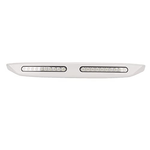 Iluminación Exterior, 20 Luces LED para Autocaravanas Buena Disipación de Calor para Autocaravanas y Yates (Blanco)