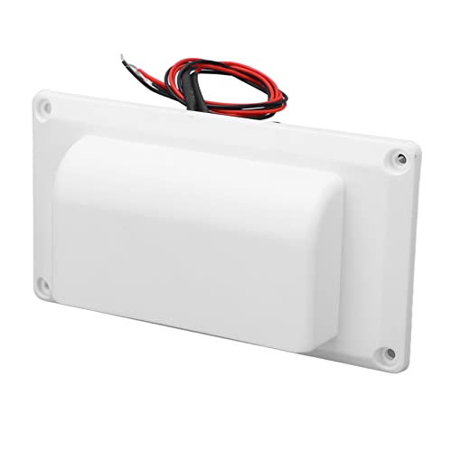 Keenso Ventilador de Escape RV, Ventilador de Ventilación Lateral para Autocaravana de 12 V, Alta Eficiencia para Caravana, Remolque, Barco