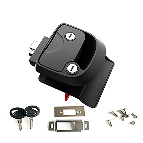 LeTkingok Push-type R3 Cerradura de La Puerta Mecánica, Especial Coche Modificado Autocaravana RV Accesorios