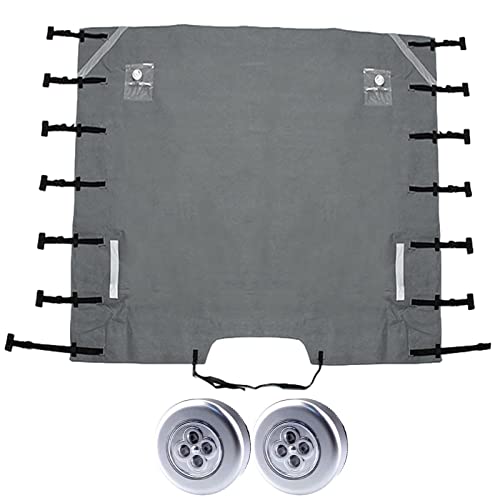 MANGUO Cubierta de Remolque para vehículos recreativos - Protector Impermeable de la Cubierta de la Caravana | Cubierta de Remolque RV Cubiertas de Caravana Protector para Autocaravana Impermeable