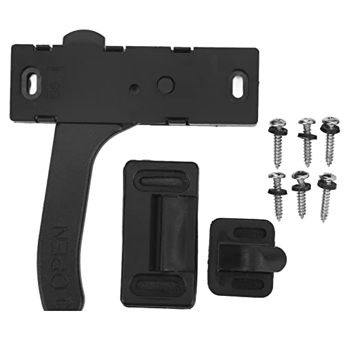 Pestillo de puerta con mosquitero, Pestillo de puerta con mosquitero, Bloqueo de pantalla de aleación de zinc, Kit de manija derecha para remolque de viaje de autocaravana