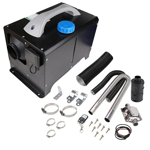 SHZICMY Calefactor de aire diésel de aparcamiento, 12 V y 8 kW, calefactor de aire para coche, caravana, camión, autocaravana