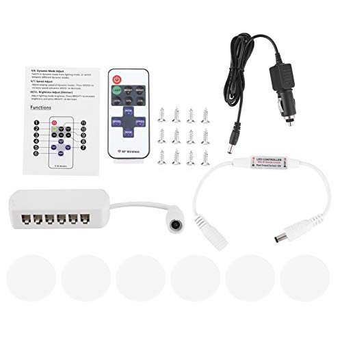 Weikeya Campers Van Light, Control Remoto 12V 240LM Diseño Simple Focos LED para Autocaravanas T4 T5 Campers Caravan