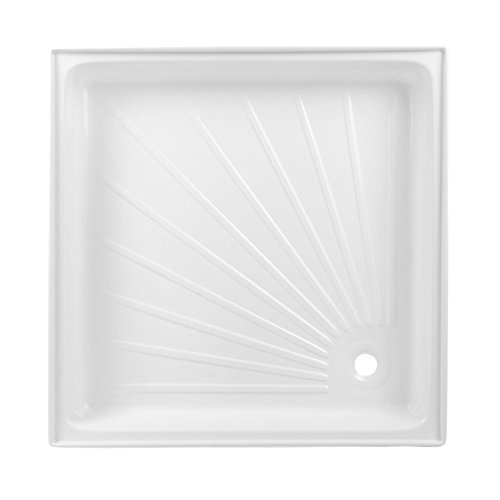 Caravana Caravana ducha bañera, (Alto) 60 x 60 x 10 cm Plástico ABS, color blanco