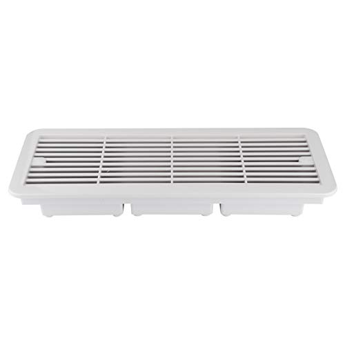 DAGT Ventilador de Ventilación de 12 V, Ventilador de Escape de Viento Fuerte Salida de Entrada de 2 Vías ABS de bajo Decibelio para Autocaravana para Remolque para RV para Camper