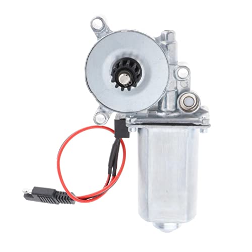 Funtasica Motor de Toldo Eléctrico para Autocaravana RV, Reemplazo 266149, 12 CC, 5 RPM, Apto para Repuestos, Accesorios Profesionales Duraderos