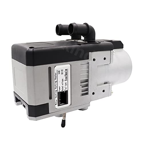 HANKYZ 5KW 12V gsm RV Coche Autocaravana Calentador hidrónico Barco Caravana diésel Gasolina refrigerante Agua Calentador Similar Compatible con Webasto Thermo
