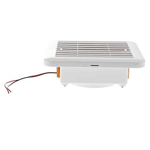 Hencik Ventilador de ventilación lateral para caravana, impermeable, para autocaravana (color blanco)