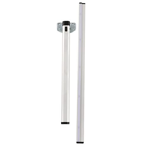 Huairdum Pata de Mesa Plegable para Autocaravana, Pata de Mesa de aleación de Aluminio extraíble con luz LED, riel Deslizante para Autocaravana