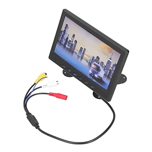 Monitor Retrovisor, Pantalla de Respaldo a Prueba de Polvo 12V-36V para Camiones para Caravanas para Autocaravanas