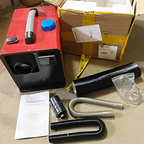 MSEURO Calentador de Coches 1 2V 8KW / 5 kW LCD Interruptor de Aire Diesel Aparcamiento calefacción del Coche Calentador for Camiones autocaravanas Barcos RV autobús (Color : 8KW)