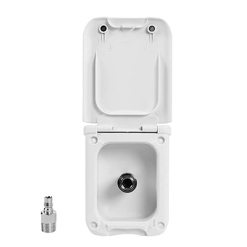 PRMAL Accesorios de Caravana Relleno de Agua a Prueba de Polvo rápido RV Autocaravana (Color : White, Size : 1)