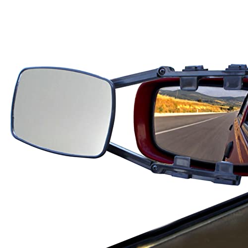 Renywosi 3 Pcs Extensión de Remolque de Espejo Lateral | Extensor telescópico de Espejo Lateral para automóvil de PP,Espejo de Caravana, Espejo Extensible Duradero y Estable para Coche, Autocaravana