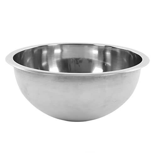 Shanrya Fregadero RV, 304 RV Fregadero Redondo de Acero Inoxidable a Prueba de Herrumbre Fregadero de Gran Capacidad para Autocaravana Yate Vegetal Fruta Carne Cocina