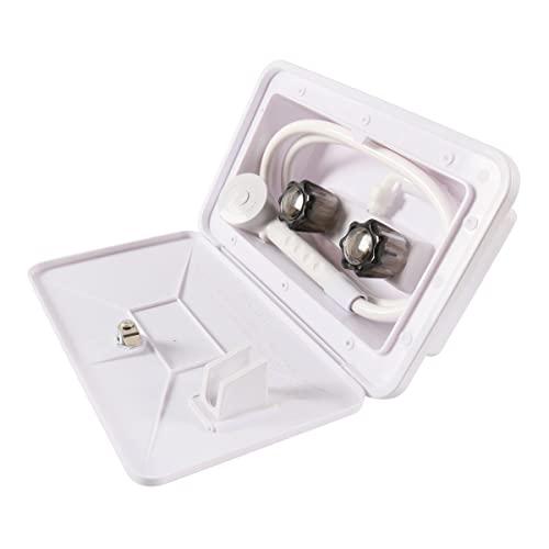 TANFEI Kit de caja de ducha exterior RV para barco, autocaravana, caravana, ducha al aire libre