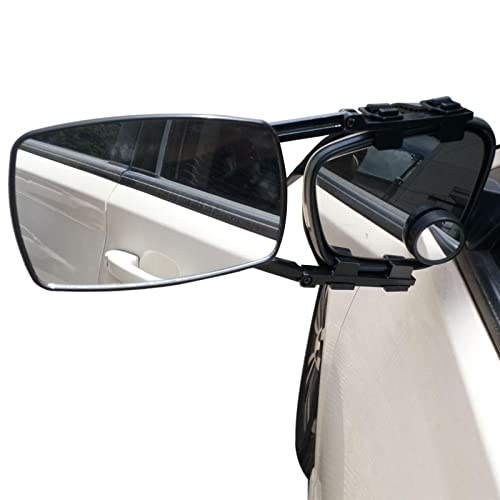 Umifica 5 Pcs Espejos de Remolque para Remolque | Extensión de Espejo de Remolque de Coche de PP, Espejo de Caravana, Espejo Extensible Duradero y Estable para Coche, Autocaravana
