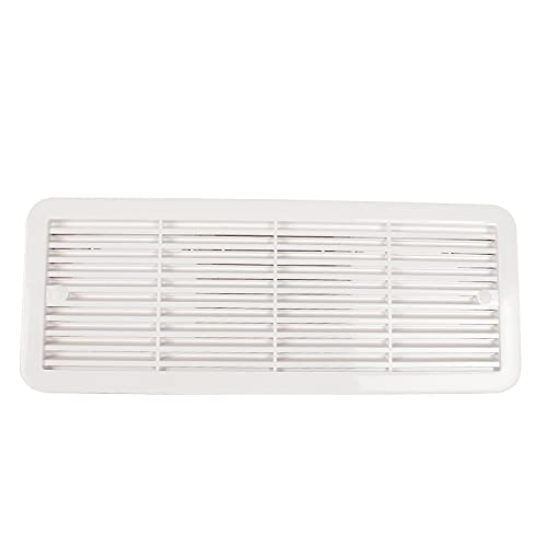 XYOTIC Bloqueo de acoplador de Remolque Refrigerador Ventilación de Aire for autocaravanas Caravana Side Outlet Outlet Fan Blanco Bloqueo del acoplador de RV (Color : Only Cover)