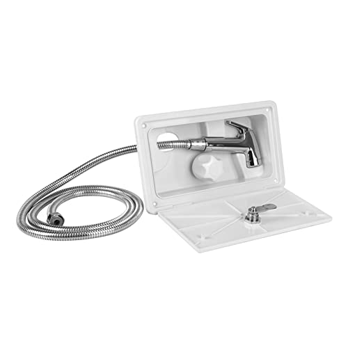 YZACK For Barco Camper Marino Autocaravana Caravana Camper Accesorios con Cerradura RV Caja de Ducha Kit RV Ducha Exterior Externa