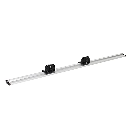 ZEYADA Patas de Mesa Plegables, Accesorios de Caravana de aleación de Aluminio for Exteriores Desmontables, Remolque de Viaje, casa rodante, Furgoneta, Autocaravana (Color : Rail 98.6 cm)