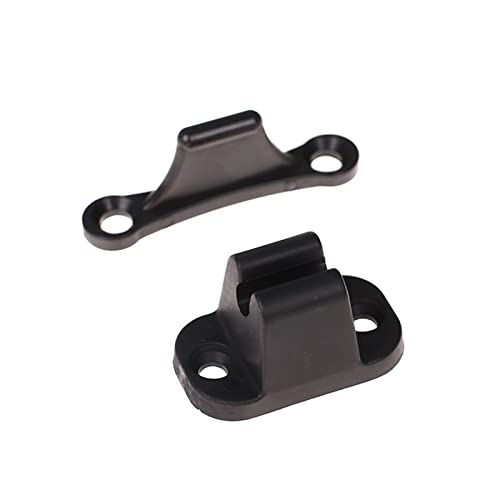 2 unids/set de retenedor de puerta de caravana, limitadores de nailon for acampar for Rv, soporte de captura de empuje, accesorios for Camper, tope de puerta for autocaravana ( Color : Nero , Size : 1