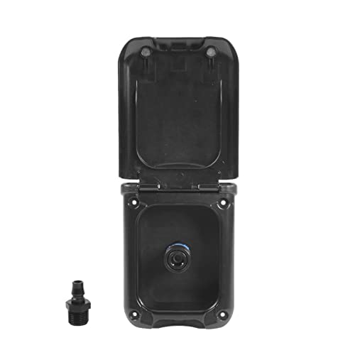 Accesorios de RV para Exterior Accesorios for Caravana, Relleno de Agua a Prueba de Polvo, Cubierta magnética Fuerte rápida, Entrada de Agua en Blanco y Negro for Caravana, Autocaravana, Caravana (Co