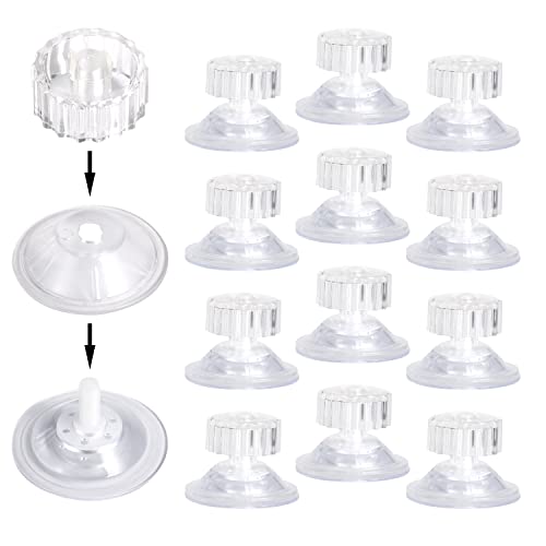 AIEX 12 Piezas Ventosa para Toldo, Ventosa para Toldo Coche Ventosa Autocaravana para Motorhome Caravana Accesorios Soporte para Exteriores
