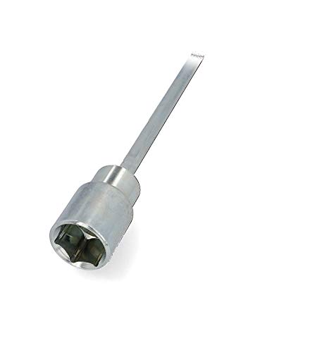 Cartrend 10683 - Extensión para Atornillador de batería de Caravana, con 19 mm de Tuerca para manivela, Longitud 54 cm, para Caravana y Autocaravana 540 mm