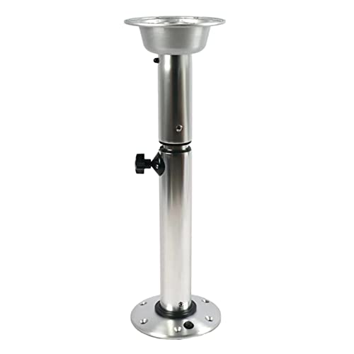 CTDL Pata de Mesa extraíble para Autocaravana Poste de Soporte de Mesa extraíble para Patas de Mesa RV para autocaravanas con Patas de Muebles Ajustables en Altura