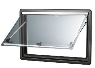 DOMETIC 204/065 S4 - Ventana de Repuesto para autocaravanas (668 x 534 mm), Color Gris