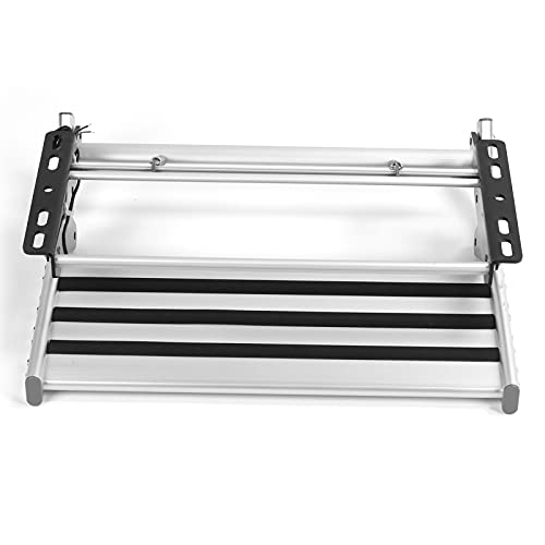 Escalón de Autocaravana, Estable Escalón de Entrada Plegable Resistente Al Desgaste Práctico para RV para Vehículos Modificados para Uso Nocturno para Fines Generales