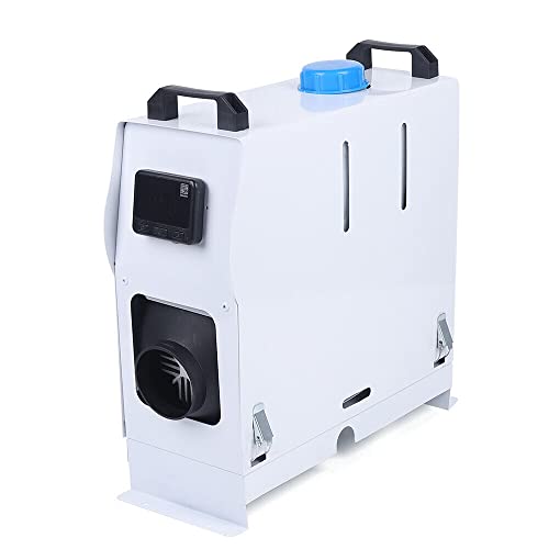 Fetcoi Calentador de aire diésel de 12 V, 5 KW, calefactor de aire diesel con mando a distancia, para autocaravana, coche, coche, camión, barco
