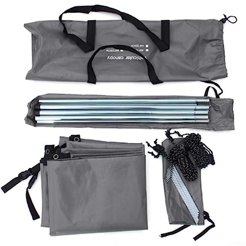 HpLive Toldo universal gris parasol parasol para autocaravana Van Campervan SUV