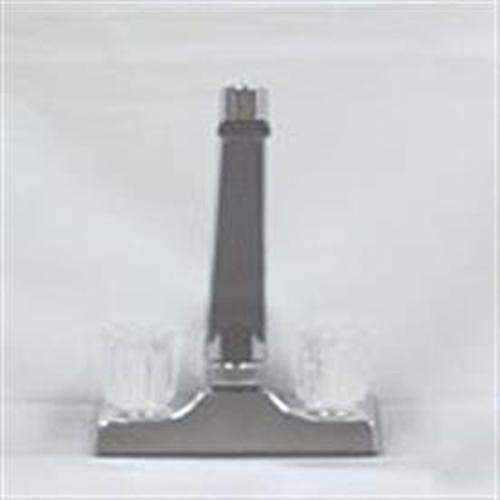 Llave de fregadero de cocina de una sola palanca para remolques y autocaravanas, 4 pulgadas (cromado)