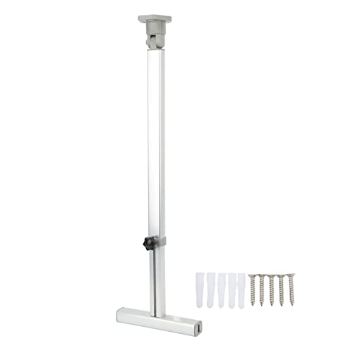 Sistema de Patas de Mesa, KIMISS RV Soporte de Barra Plegable 590 a 775 Mm Altura Ajustable Barra en T Resistente Patas de Soporte de Mesa Anodizadas para Autocaravanas Caravanas