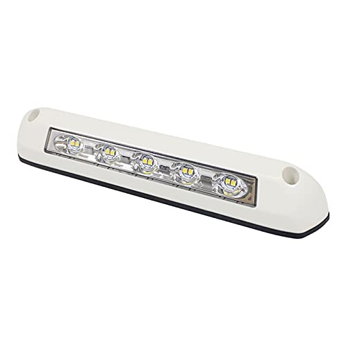 Sky City 2pc 1 LED DE 2V RV Toldo Porche luz Impermeable Autocaravana Caravana Interior lámparas de Pared Barra de luz RV Lámpara Exterior del Remolque de Camper Camper (Color : White)