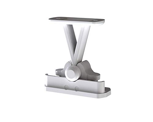 Soporte de clip para retenedor de puerta Viva con muelles blancos, para caravana, autocaravana, barco estático