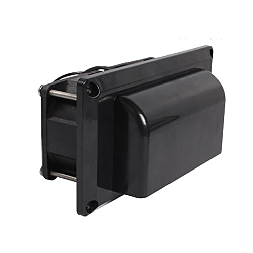 Sroomcla Ventiladores de ventilación lateral súper silenciosos de 12 V y 25 W puerto de escape de ventilación lateral con rejilla incorporada para autocaravana remolque barco yate caravana accesorios