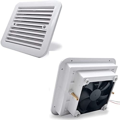 TANFEI Ventilador de escape de enfriamiento de 12 V para caravana, autocaravana, ventilador de enfriamiento de escape, ventilación de ventilación de RV