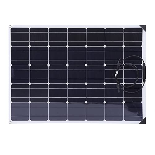 TANKE Conjunto de Paneles solares: Panel Solar Flexible de 150 W + Controlador Solar de 20 A + Cable de extensión de 10 m para Barco de Autocaravana, 36,42 x 26,38 Pulgadas
