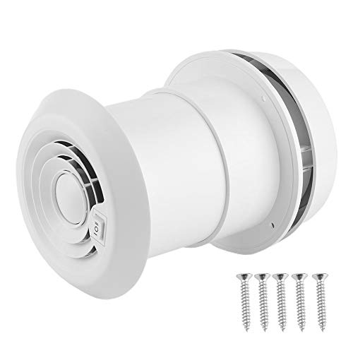 Ventilador de RV-Duokon Ventilador RV, ventilador de techo de 24 V, rejilla de ventilación de refrigeración de techo de aire para campistas, autocaravana, remolque, furgoneta