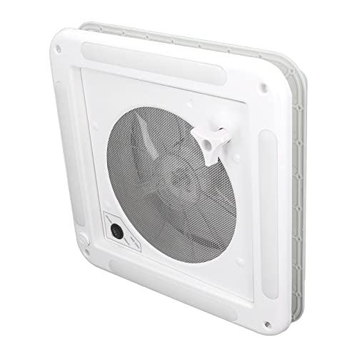 Ventilador de Ventilación de Autocaravana, Ventilador de Ventilación de Techo RV de Alta Eficiencia de Instalación Simple Reversible para Barco