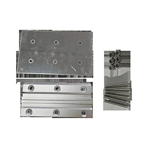 YBMY Accesorios para caravana RV Caravana Soporte de mesa de aluminio para soporte de escritorio para barco marítimo yate autocaravana (color : TRV-L01-MountPlate)