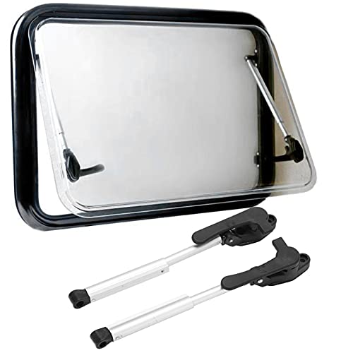 2Uds caravana diapositiva ventana permanece telescópica 230mm RV ventana soporte varilla apertura cierre elevación puntal para yate autocaravana Camper remolque