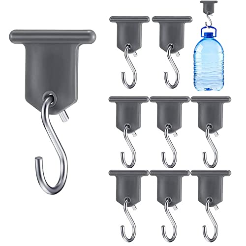 DDFF 8 Pieza Ganchos para Toldos Exterior,Accesorios De Toldo para Caravana,Gancho para Toldo,Olgador De Accesorios para Toldos Ganchos para Toldo En S,para Autocaravanas,Caravanas,Tiendas Campaña